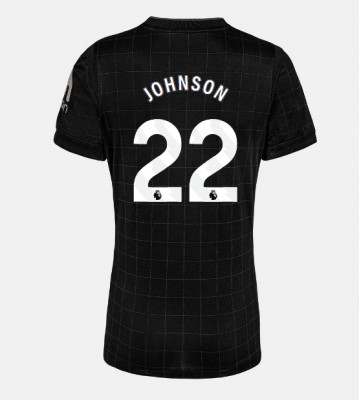 Tottenham Hotspur Brennan Johnson #22 Seconda Maglia Femmina 2025-26 Manica Corta